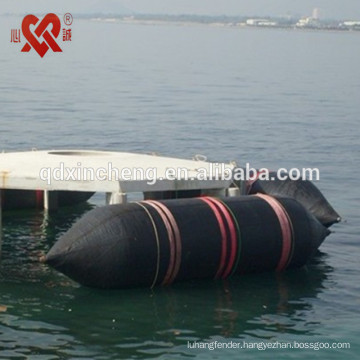 floating pneumatic ship launching airbags / inflatable marine rubber airbags for ship launching landing,heavy lifting,upgrading